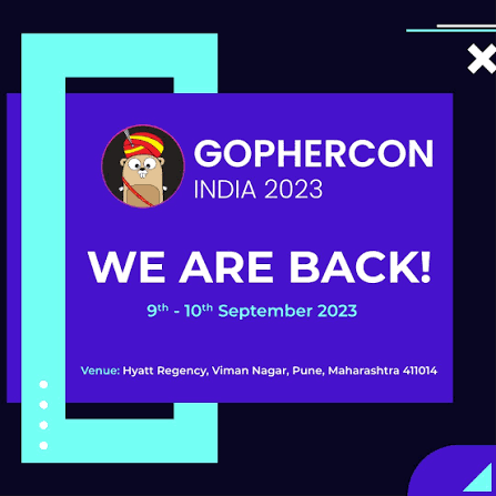 GopherCon India 2023 conference in Pune